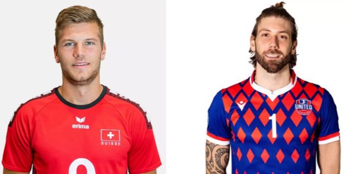 Mischa von Burg und Facundo Imhoff. Burg und Imhoff