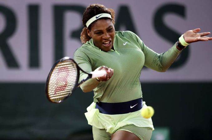 Serena Williams übersteht an den French Open die erste Runde. Serena Williams