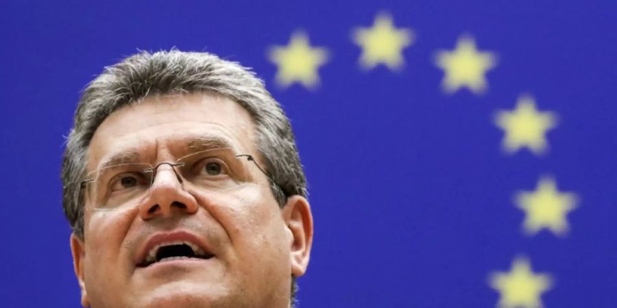 Kommissionsvize Sefcovic