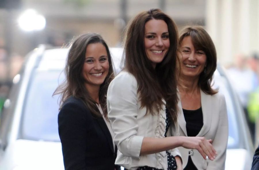 Die Middleton-Damen vereint: Pippa, Kate und Mami Carole.