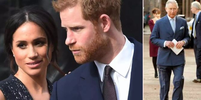 Harry Charles Meghan Markle