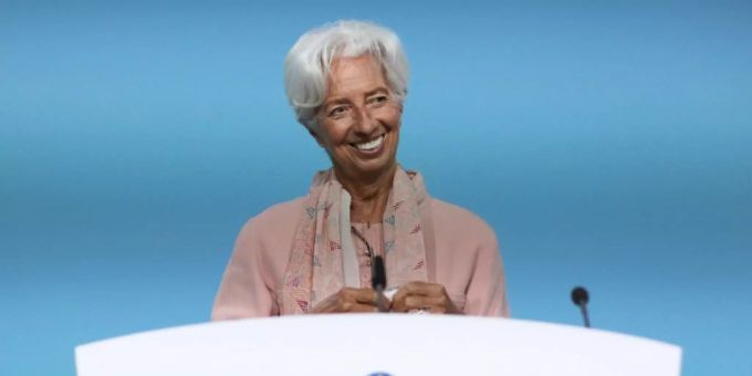 EZB-Ratspräsidentin Christine Lagarde EZB-Ratspräsidentin Christine Lagarde