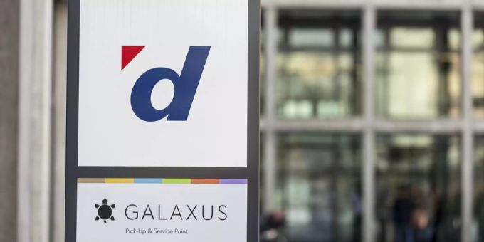 Das Logo von Digitec Galaxus. (Archivbild) Digitec Galaxus