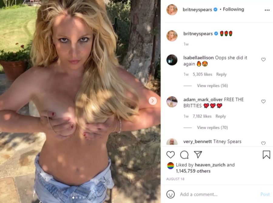 Britney Spears' Vater will nämlich weiter gegen sie vorgehen.