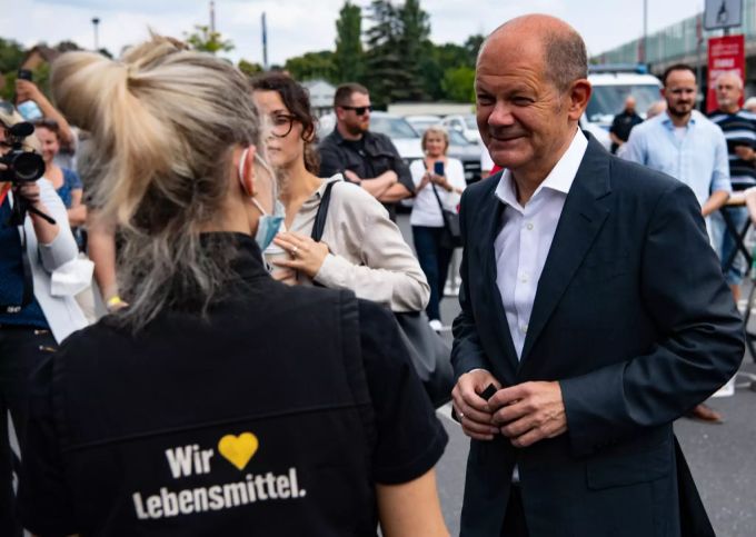 SPD Kanzlerkandidat Olaf Scholz. (Archivbild) spd