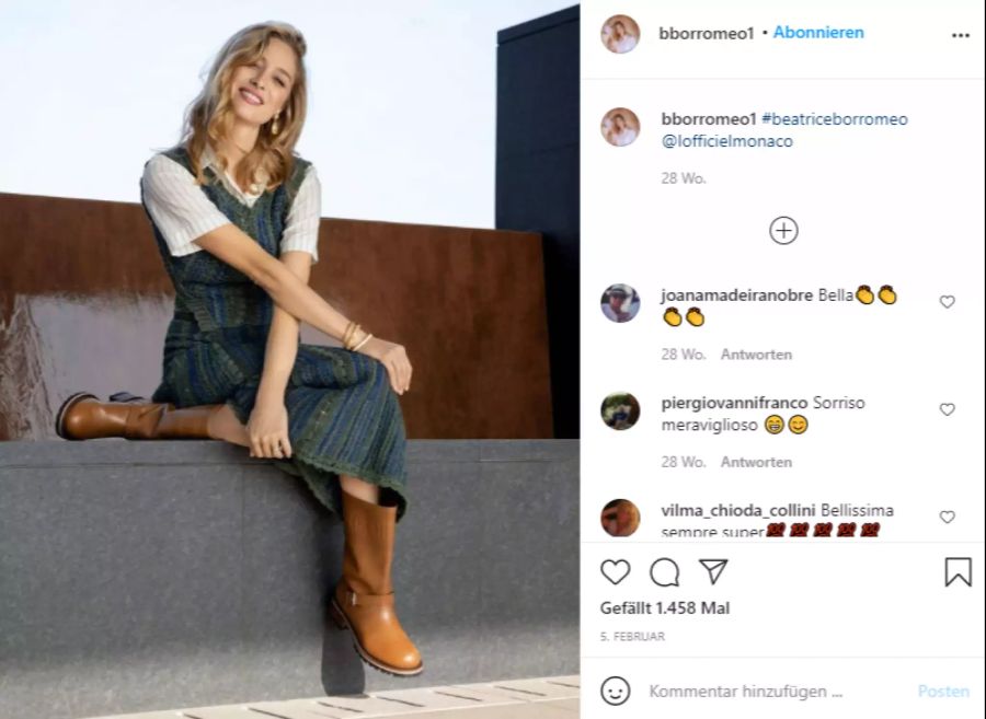 Ob gestylt oder casual – Beatrice Borromeo überzeugt mit ihrem Modegeschmack.