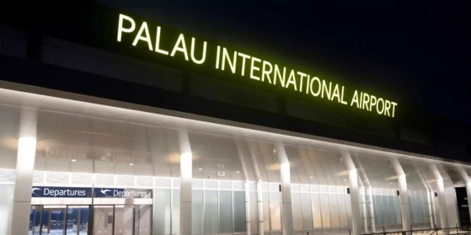 Flughafen von Palau Flughafen von Palau
