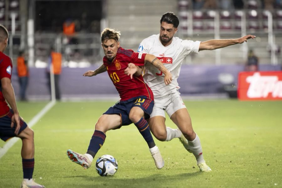 Auch Nicolas Vouilloz von Servette ist einer für die Zukunft.