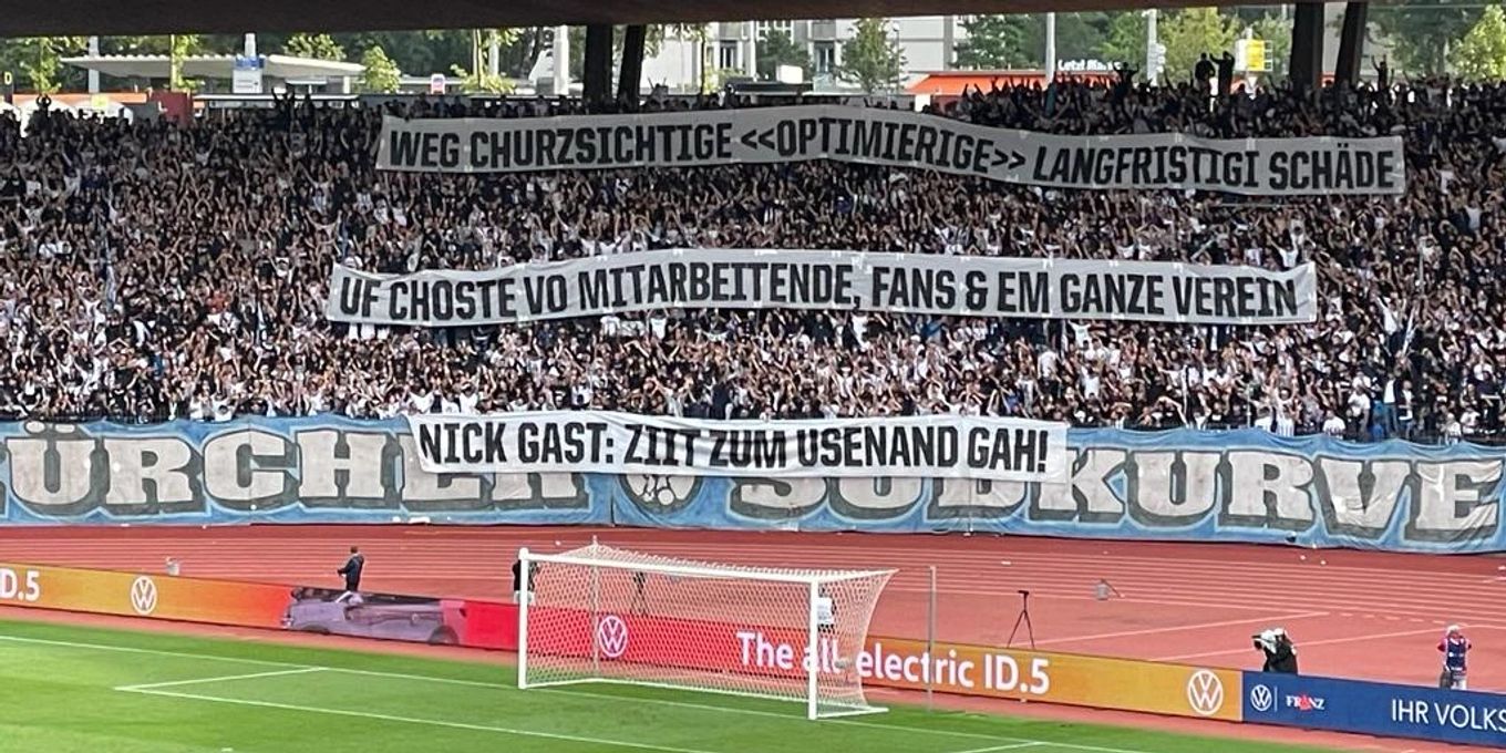 Besiktas Fans in Zürich