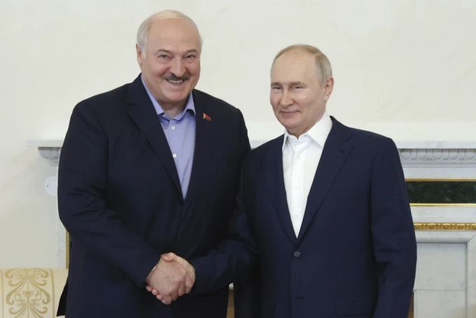 Putin Lukaschenko Verbündete Belarus