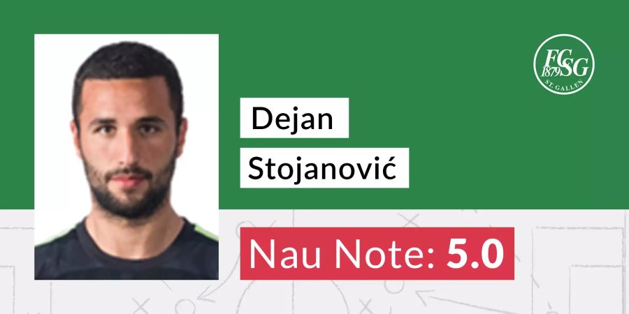 Stojanović Dejan vom FC St. Gallen