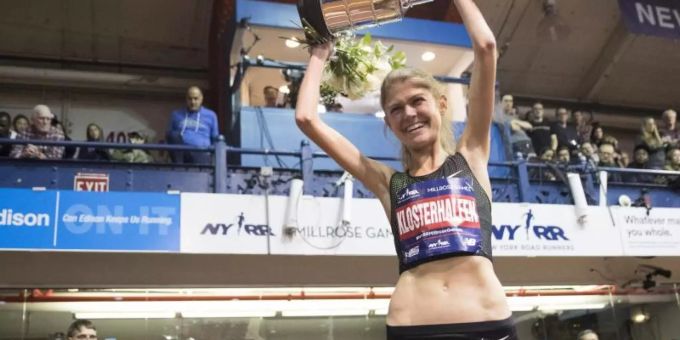 Frankfurt/Main - Klosterhalfen und das umstrittene Oregon-Project