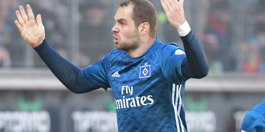 Hamburger Erfolgsgarant in der 2. Liga: Angreifer Pierre-Michel Lasogga. Foto: v