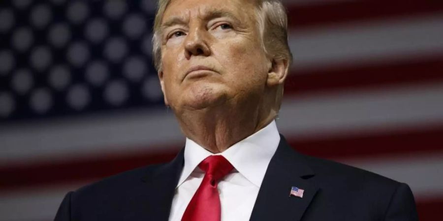 US-Präsident Donald Trump sieht sich in den Russland-Ermittlungen vollständig entlastet. Foto: Evan Vucci/AP