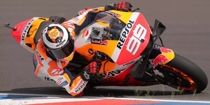 MotoGP-Pilot Jorge Lorenzo auf Repsol-Honda