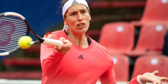 Andrea Petkovic gewann ihr Auftaktspiel in Nürnberg. Foto: Daniel Karmann Andrea Petkovic gewann ihr Auftaktspiel in Nürnberg. Foto: Daniel Karmann