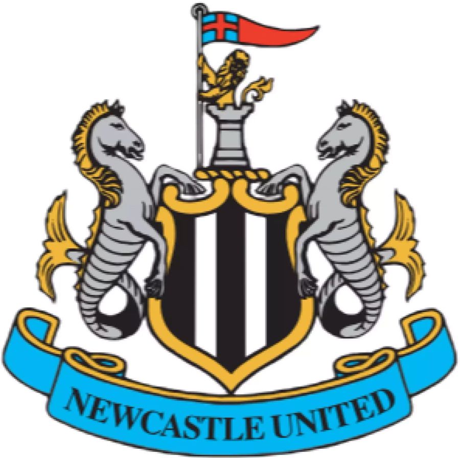 Newcastle United F.C., 1892 gegründet, 12 nationale Titel.