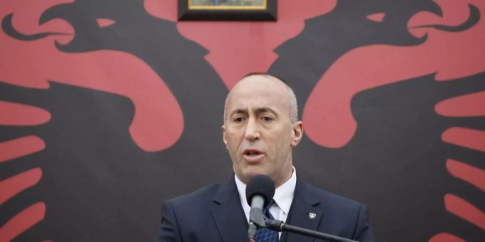 Der Premierminister des Kosovo, Ramush Haradinaj. Kosovo