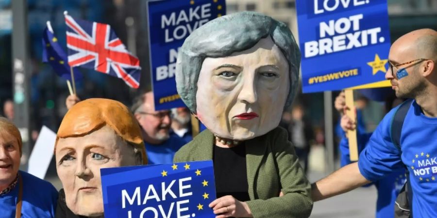 Proteste gegen May und den Brexit