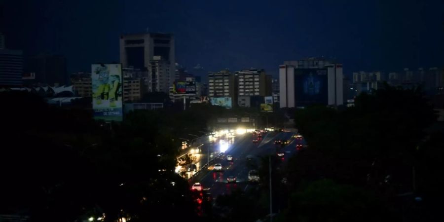 Blick auf Caracas