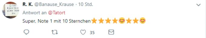 Twitter zum «Tatort» tatort