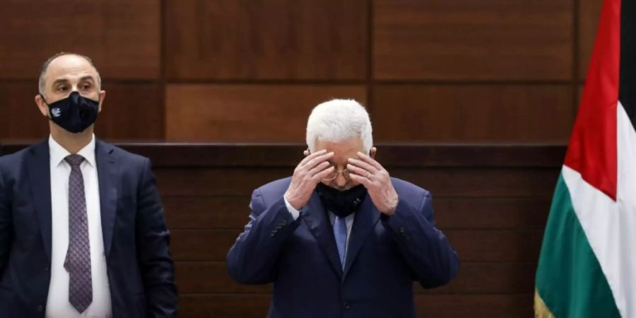 Palästinenserpräsident Mahmud Abbas
