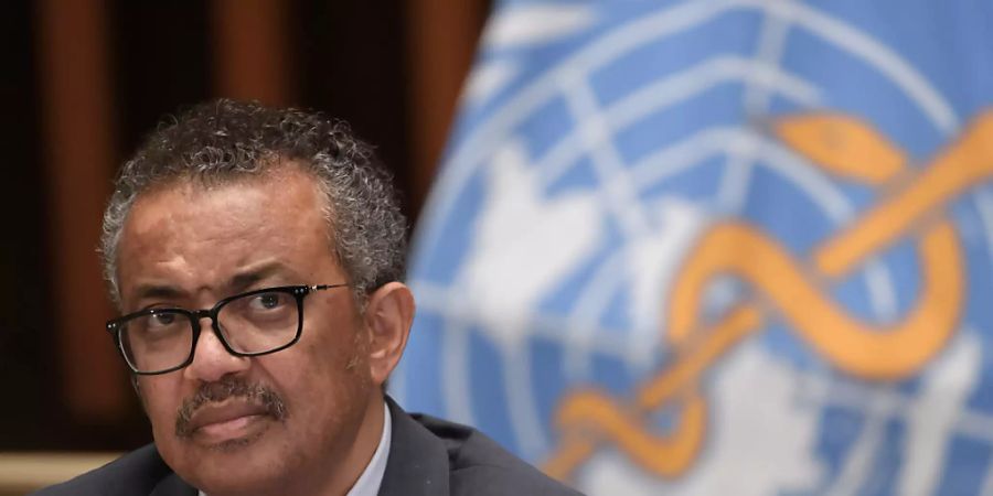 Die Weltgesundheitsorganisation (WHO) hat vor einem weiteren massiven Anstieg der Zahl von Corona-Toten gewarnt. Im Bild WHO-Generaldirektor Tedros Adhanom Ghebreyesus. (Archivbild)