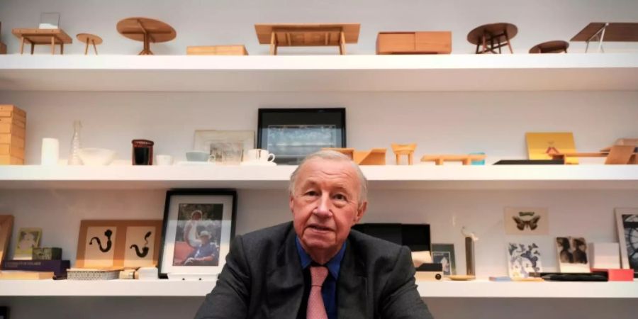 Designer und Unternehmer Terence Conran im Jahr 2011