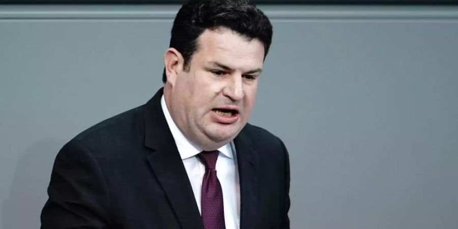 Arbeitsminister Hubertus Heil ist gegen eine Anhebung der Verdienstgrenze bei Minijobs. Foto: Kay Nietfeld/dpa