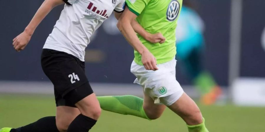 Für eine mögliche schrittweise Rückkehr von Zuschauern gewappnet: Die Frauen-Bundesliga. Foto: picture alliance / Swen Pförtner/dpa