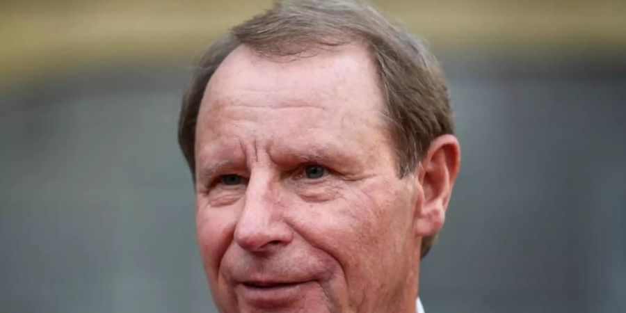 Sieht seinen ehemaligen Club Borussia Mönchengladbach auf einem guten Weg: Berti Vogts. Foto: Patrick Seeger/dpa