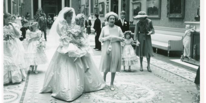 Clemmie Hambro war eine der Brautjungfern auf der Hochzeit von Prinzessin Diana und Charles. prinzessin diana