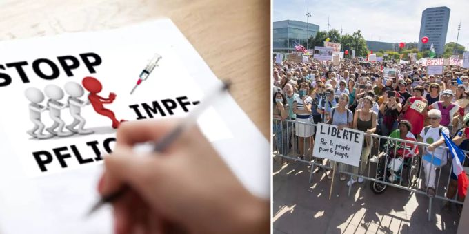 «Für die Freiheit» - Corona-Gegner planen Initiative gegen «Impfzwang»