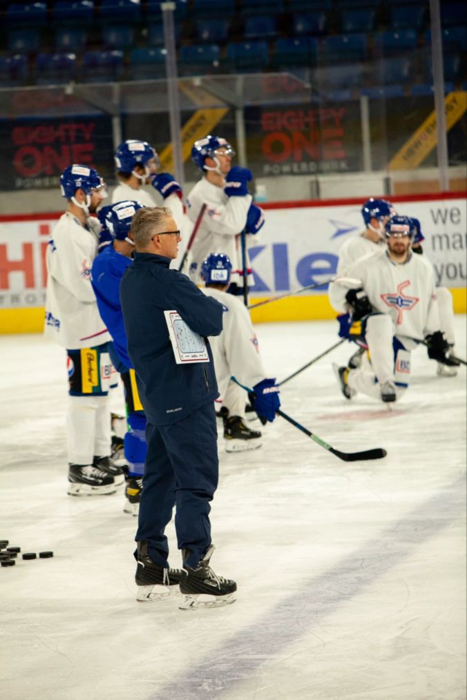 Training des EHC Kloten