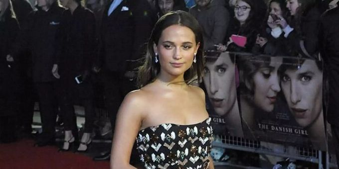Schauspielerin Alicia Vikander. Alicia Vikander