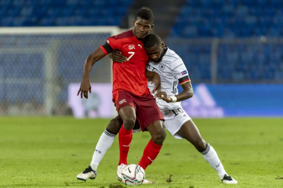 Zuvor bereitet Breel Embolo den Ausgleich von Silvan Widmer vor.