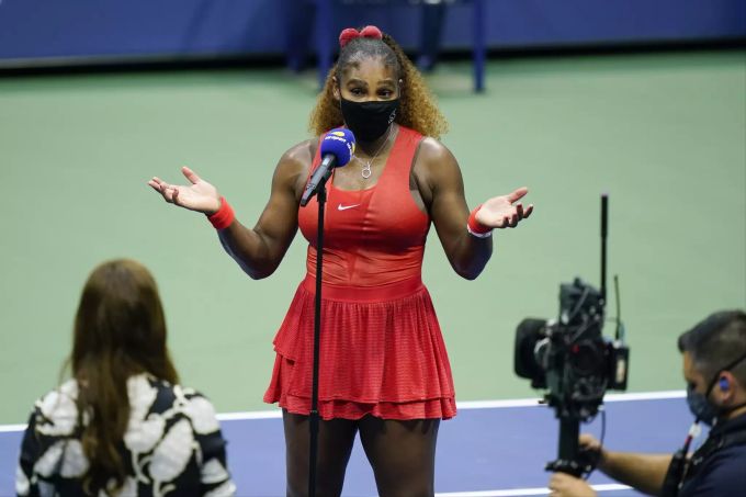 Serena Williams strebt ihren 24. 24. Grand-Slam-Titel an. Serena Williams