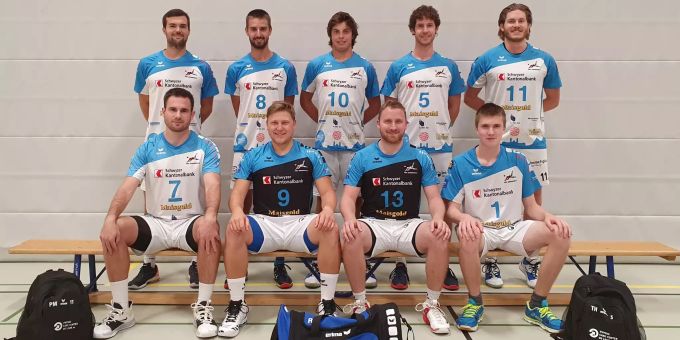 Die erste Mannschaft des VBC Einsiedeln. VBC Einsiedeln
