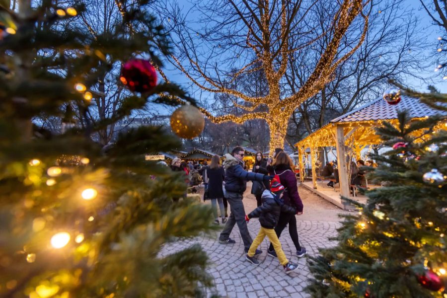 Weihnachtsmarkt Genf