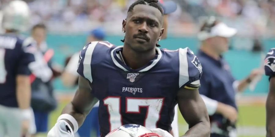 Tampa Bay ist an Antonio Brown interessiert. Foto: Lynne Sladky/AP/dpa