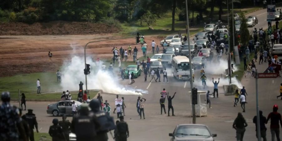 Proteste in Nigeria