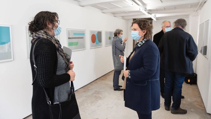 Gefragte Kennerin: Patricia Bider leitet das Team und ist künstlerische Beraterin der Galerie.