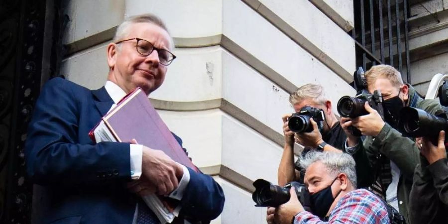 Wirft Brüssel wenig Kompromissbereitschaft vor: Michael Gove. Foto: Aaron Chown/PA Wire/dpa