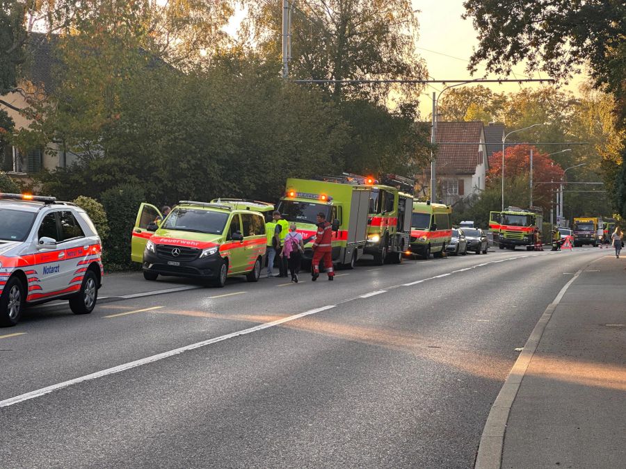 In Zürich kommt es am Montagabend zu einem Chemie-Ereignis.