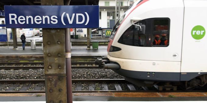 Renens VD - SBB untersuchen Bau-Zwischenfall im Bahnhof