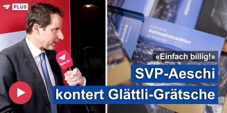 «Einfach billig!» - Wahlen 2023: SVP-Aeschi kontert Glättli-Grätsche