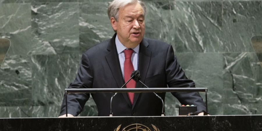 guterres un-generalsekretär gaza