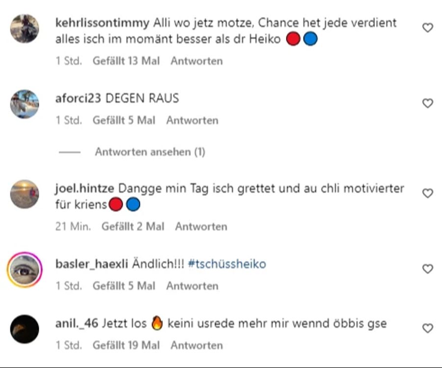 Die Fans nehmen aber auch die Spieler in die Pflicht: «Keine Ausreden mehr!»