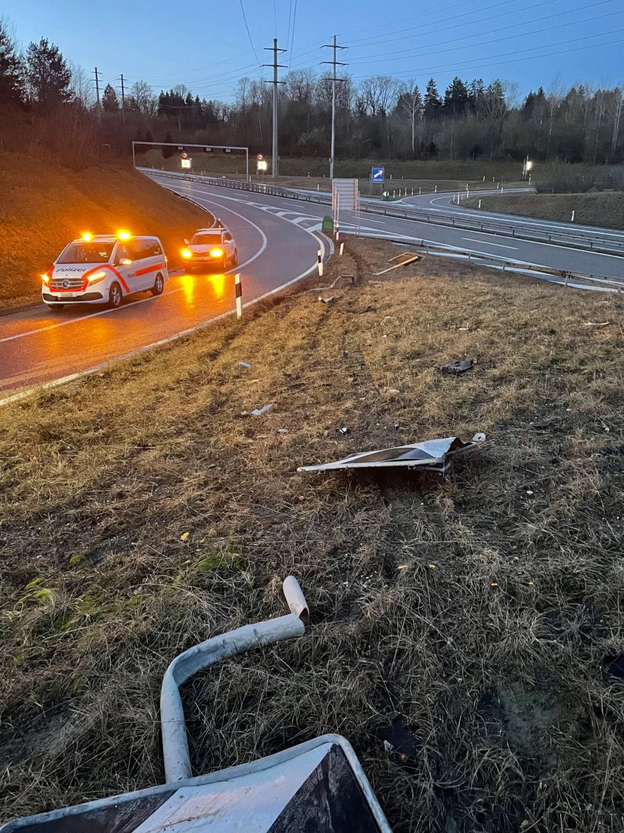 Unfall bei Kreuzlingen