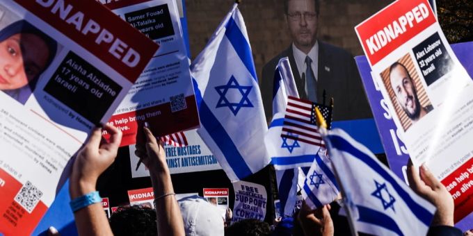 In Washington - Zehntausende bei Pro-Israel-Demonstration